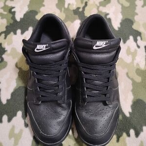 Men's Nike Dunk Black Sneakers